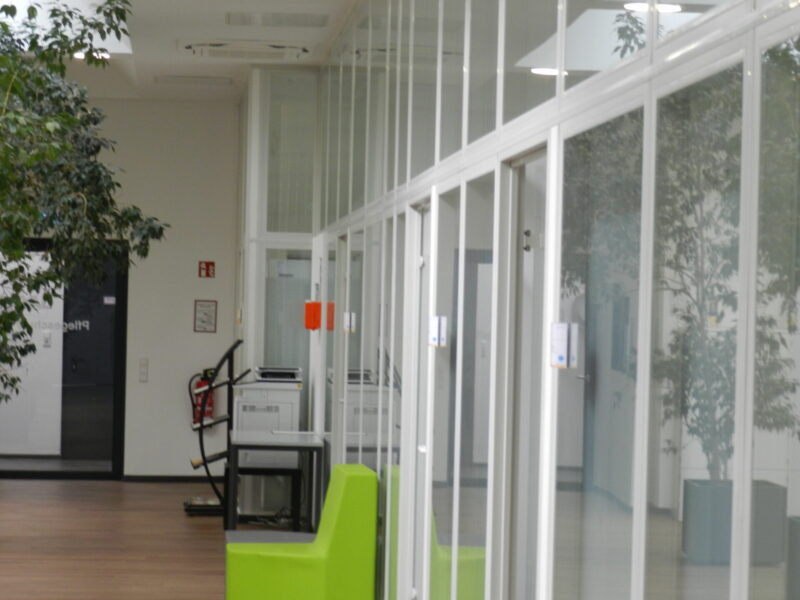 Lehnert GmbH Glastrennwand / Bürotrennwand /Trennwand