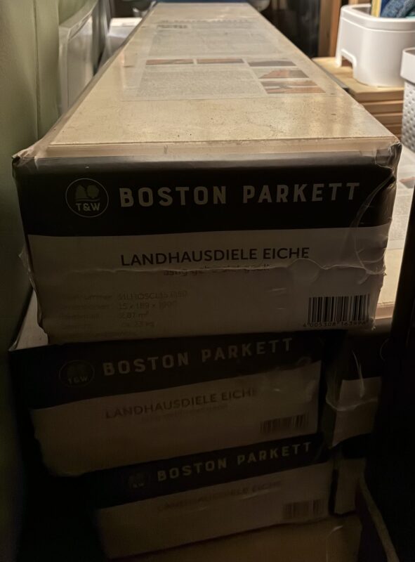 Eiche-Parkettboden von Thede & Witte, Modell Boston.