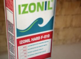 IZONIL HARD F-010 rein mineralisches und diffusionsoffenes Abdichtungssystem für feuchte Wände, Keller, Fassaden und Flachdächer