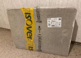 Kellerdeckendämmung Isover Universal Steinwolle 80mm stark