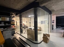 Glastrennwand der Fa. Intek Facility Service GmbH