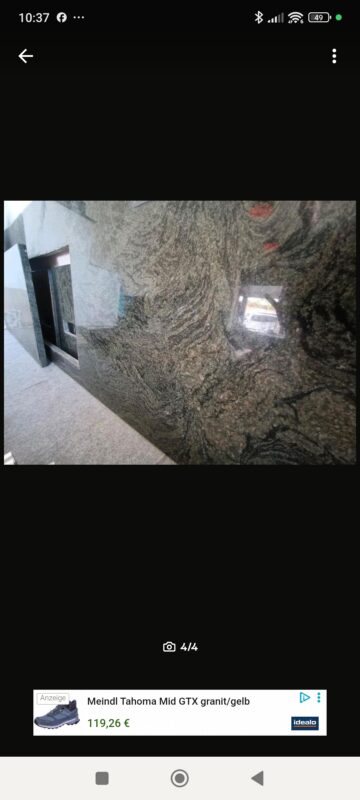 Granit Arbeitsplatte