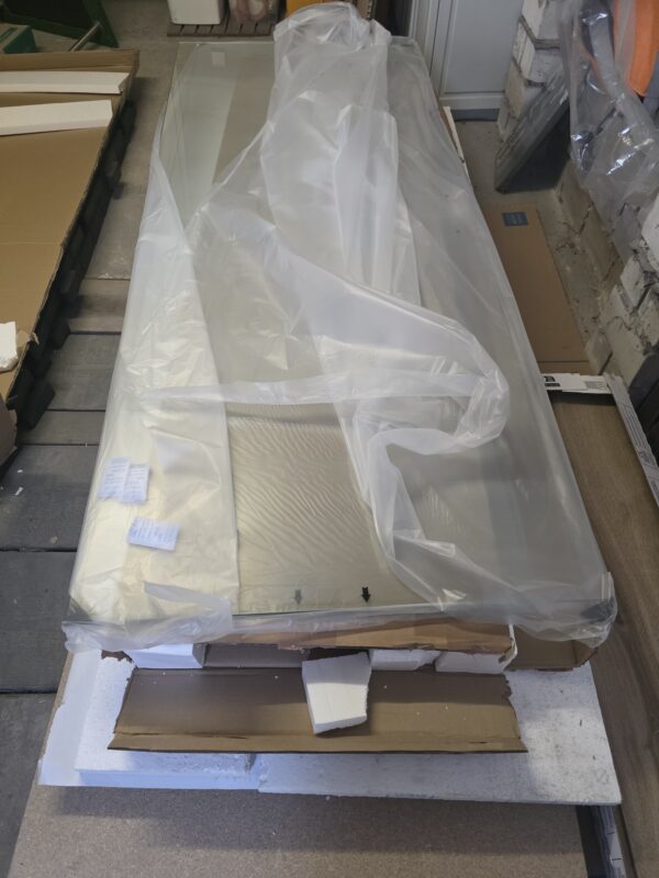 Bernstein Walk-In Dusche NT101 140cm Schiebetür Klarglas