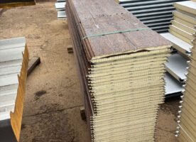 Sandwichpaneele Mixpaletten – Wand- und Dachpaneele – B-/C-Ware