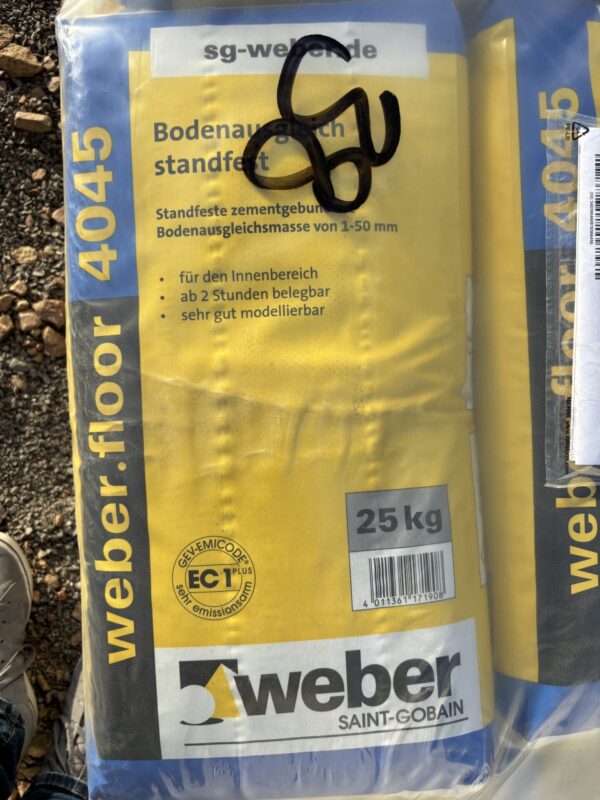 Weber.floor 4045 Ausgleichsmasse