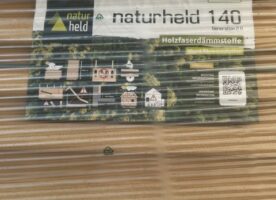 Naturheld Holzfaserdämmstoff 140 Nut  Feder 1880x615 37 m²