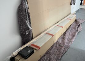 HUGA Tür Element mit Oberlicht und Seitenteil